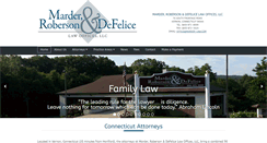 Desktop Screenshot of marder-law.com